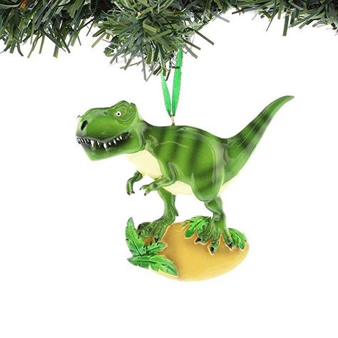 Dinosaur Christmas Decorations, Dinosaur Christmas Ornament, Dinosaur Christmas Tree, Dinosaur Ornament, Zelda Birthday, Get Ready For Christmas, Heart Christmas Ornaments, T Rex Dinosaur, Ready For Christmas