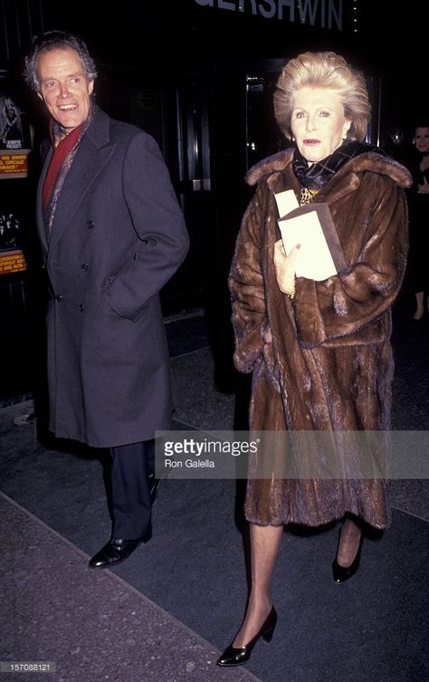 J. Carter Brown and Pamela Harriman attend 20th Annual Theater Hall of Fame… Pamela Churchill, Slim Keith, Theatre Hall, Mink Coats, Truman Capote, Mink Coat, Common Law, Winston Churchill, Swans