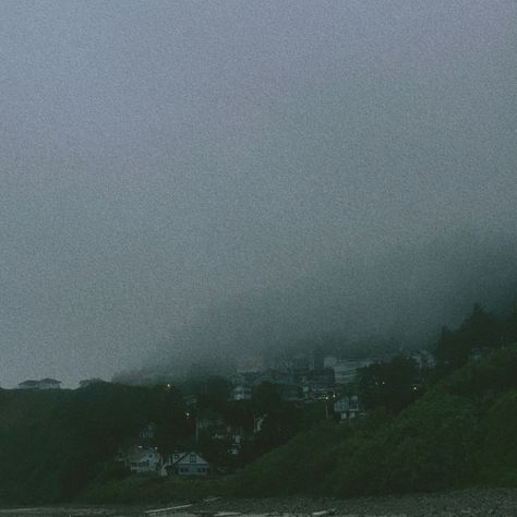 Oregon Dark Aesthetic, Oregon Gothic Aesthetic, Oregon Gothic, Coastal Gothic, Pnw Gothic, Jocelyn Core, Foggy Coast, Oregon Coast Aesthetic, Foggy Aesthetic