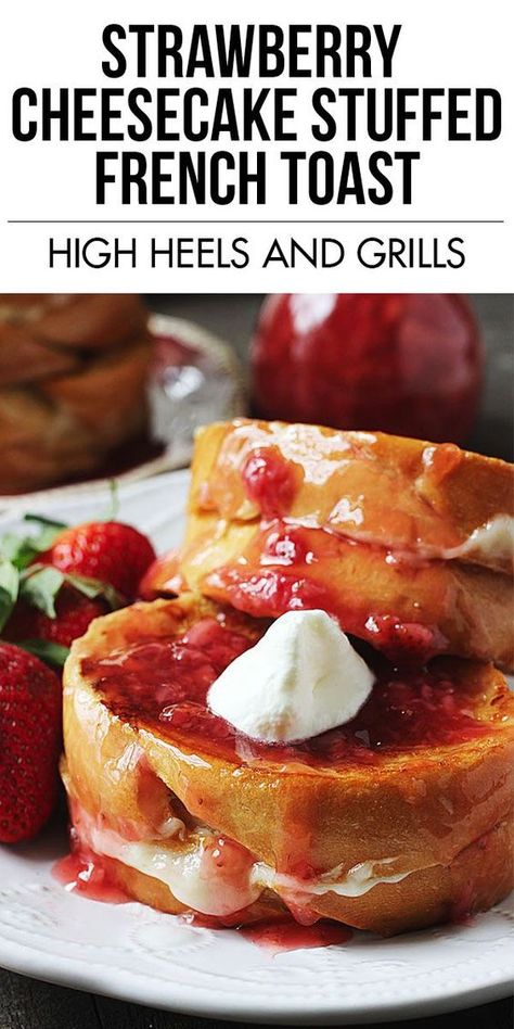 Cheesecake Stuffed French Toast, Fantastic Recipes, Stuffed French Toast, French Toast Breakfast, Good Eat, French Toast Recipe, Toast Recipes, Breakfast Brunch Recipes, Breakfast Recipe