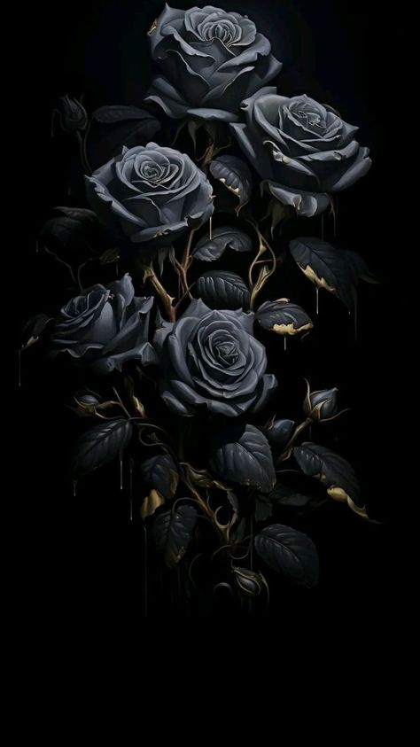 iphone wallpapered black flowersa ideas Gold Abstract Wallpaper, Red Tattoo Ideas, Tell Me About Yourself, Red Ink Tattoo, Black Roses Wallpaper, Moody Vibes, Wallpaper Photo Hd, Red Tattoo, Black Elegance