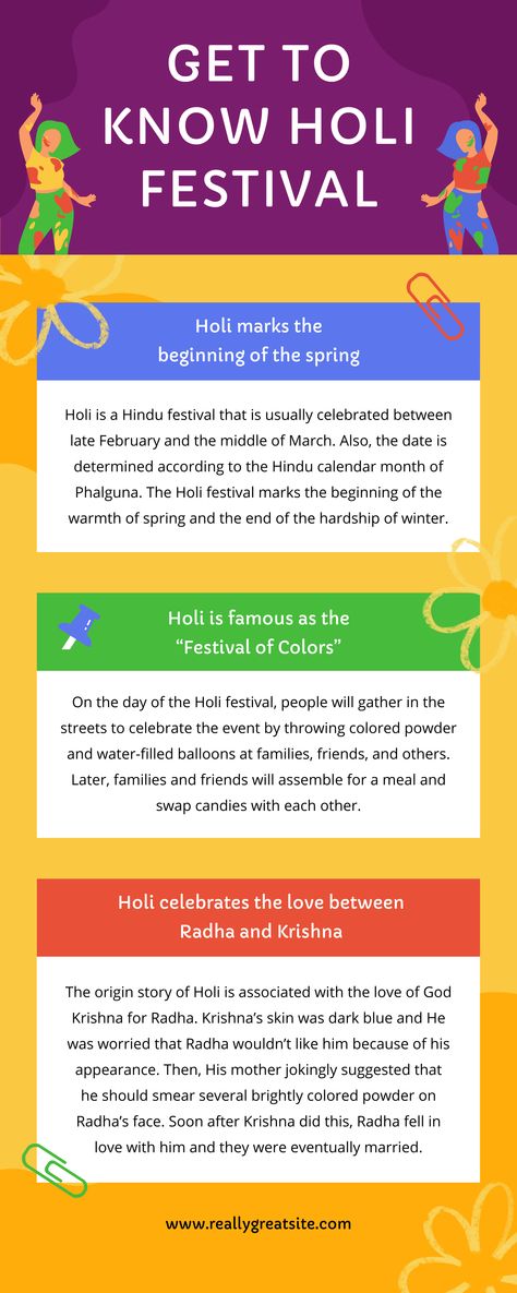 Get to Know Holi Festival Radha And Krishna, God Krishna, Festival Of Colors, Holi Celebration, Hindu Festival, India Culture, The Love Of God, Origin Story, Powder Paint