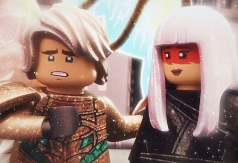 Ninjago Harumi And Lloyd, Lego Ninjago Lloyd X Harumi, Harumi X Lloyd, Harumi And Lloyd, Ninjago Christmas, Lloyd X Harumi, Lloyd And Harumi, Lloyd Harumi, Harumi Ninjago