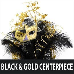 Masquerade Party Ideas | Party Ideas by Mardi Gras Outlet: TUTORIALS Masquerade Ball Decorations Centerpieces, Masquerade Party Table Decorations, Black And Gold Centerpiece, Masquerade Homecoming, Masquerade Party Ideas, Masquerade Party Centerpieces, Masquerade Ball Decorations, Black And Gold Centerpieces, Masquerade Gala