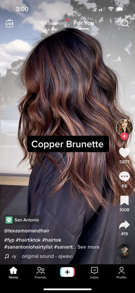 Pumpkin Spice Hair, Brown Hair Balayage, Hair Appointment, Hair Color And Cut, Good Hair Day, Hair Inspo Color, Dark Brown Hair, Hair Envy, Brunette Hair