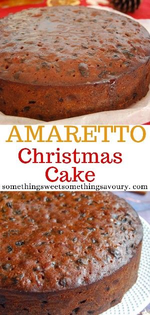 This Amaretto Christmas cake is packed full of juicy Amaretto soaked fruit for a perfect festive celebration cake! #amarettofruitcake #easychristmascake #easyfruitcake Apricot Walnut Fruitcake, Fruit Cake With Brandy, Cherry Amaretto Cake, Boozy Fruit Cake, Best Christmas Dinner Ideas, Fruit Cakes Ideas, Amaretto Bread, Amaretto Pie, Fruit Bundt Cake