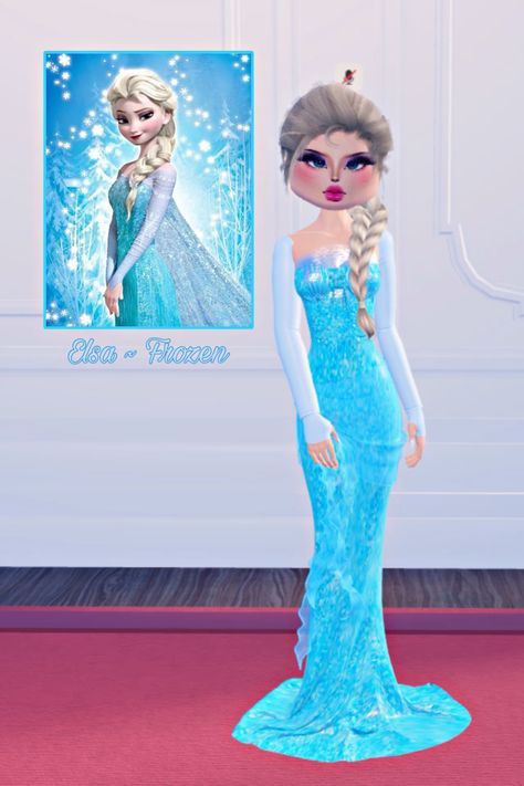 Frozen Dti Outfit, Elsa Dress To Impress Outfit, Princess Dress To Impress Roblox Game, Disney Princess Dti Theme, Elsa Dti Outfit, Elsa Coronation Dress To Impress, Ice Queen Dress To Impress Outfit, Dti Theme Princess, Dress To Impress Outfits Princess