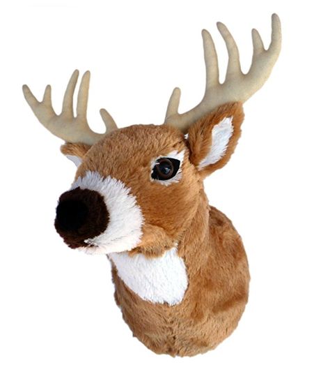 ADORE 13" Boone the Whitetail Deer Plush Stuffed Animal Walltoy Wall Mount Deer Stuffed Animal, Bean Bag Filler, Animal Wall Mount, Deer Plush, Twins Nursery, Lumber Jack, Hunting Themes, Funny Hunting, Hunting Room