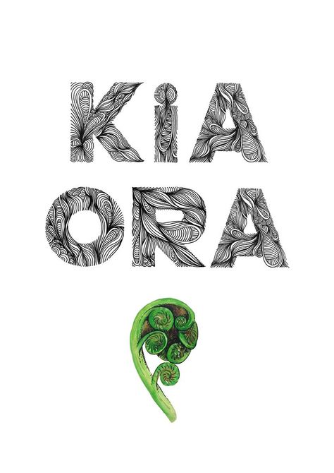 Kia Ora Print | Felt Kia Ora, Boat Drawing, Maori Art, Destiny, New Zealand, Felt, Drawings, Quick Saves, Art