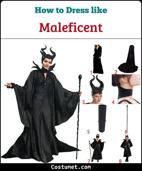 Maleficent Costume Diy Horns, Maleficent Outfit Movie, Plus Size Maleficent Costume, Movie Villians Costume, Malifecient Costume Ideas, Malefecint Costume, Malificent Fairy Costume Diy, Malificiant Aesthetic, Malificent Fairy Costume