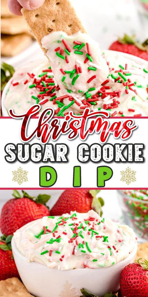 Snack Dips Sweet, Cream Cheese Cookie Dip, Cookie Dip Recipes Cream Cheeses, Christmas Dips For Parties Sweet, Sugar Cookie Dip, Cookie Dips, Christmas Sugar Cookie Dip, Sugar Cookie Dip Recipe, Holiday Cookie Dip