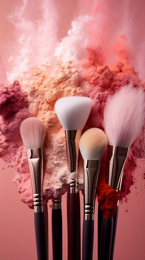 Beauty Parlour Makeup, Makeup Backgrounds, Makeup Artist Branding, Beauty Salon Posters, Imagenes Mary Kay, Makeup Illustration, Morning Makeup, Makeup Wallpapers, Makeup Studio