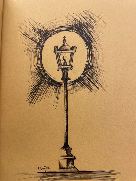 Lamp Sketch Drawings, Light Pole Drawing, Lampost Drawing, Light Post Drawing, Streetlight Drawing, Lamp Post Drawing, Street Lamp Drawing, Lamp Post Tattoo, Victorian Sketches