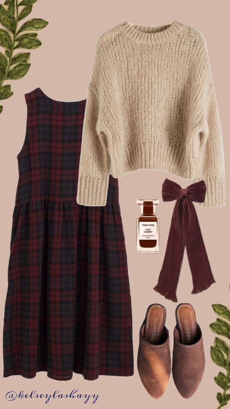 rustic holiday outfit inspo @kelseylashayy #outfitinspo #modestfashion #modestoutfit #rusticaesthetic #cozyfit #cozy #outfitideas Thanksgiving Outfit Ideas, Black Kitten Heels, Perfect Thanksgiving, Casual Preppy Outfits, Day Outfits, Lazy Day Outfits, Fall Fits, Thanksgiving Outfit, Lazy Day