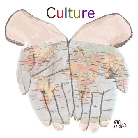 Understanding what is "culture" is key to understanding a multitude of other terms and phrases like cancel culture, cultural appropriation, multiculturalism, cultural diversity, and cultural awareness. Understanding Culture Society Poster, Cultural Appropriation Art, Cultural Diversity Illustration, Cultural Diversity Art, Culture Appropriation, Popular Culture Art, What Is Culture, Culture Logo, Multicultural Art