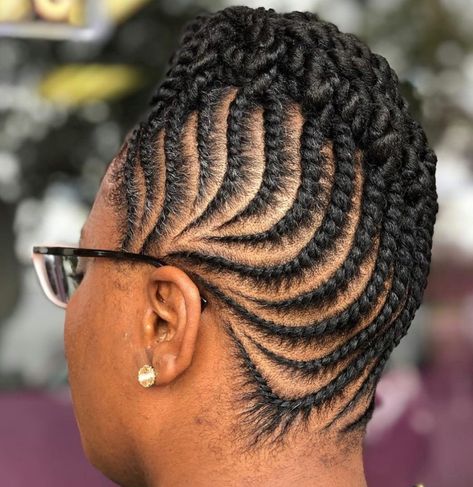 Protective Updo with Flat Twist Braids Haircuts For Black Woman, Natural Hair Twist Styles, Hair Styles For Natural, Braid Hairstyles Ideas, Cornrow Updo Hairstyles, Natural Hair Flat Twist, Styles For Natural Hair, Flat Twist Styles, Hairstyles For Natural Hair