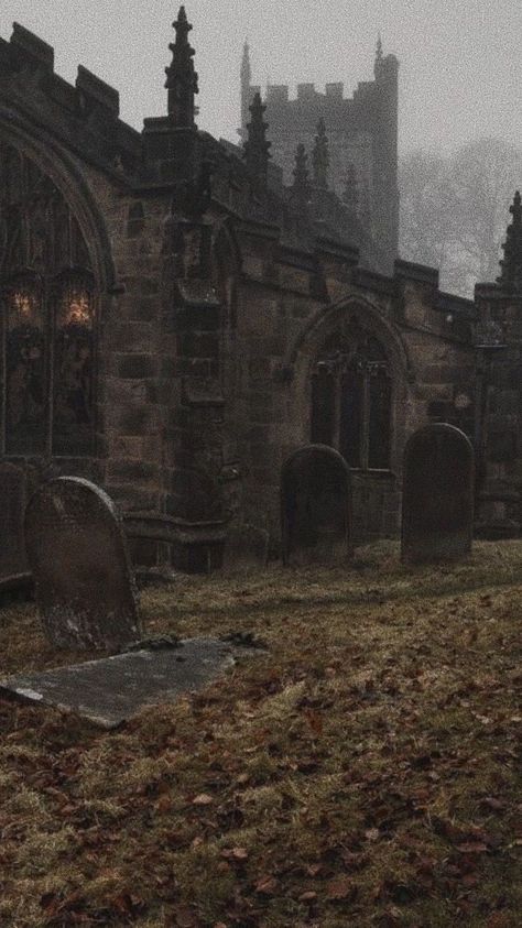 Castle Aesthetic Dark, Castle Aesthetic, The Fog, Aesthetic Dark, Dark Academia, Cemetery, In The Middle, The Middle, Castle