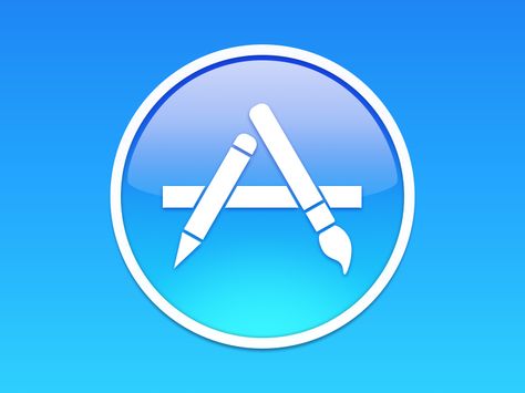 App Store Icon by Ampeross Old App Store Icon, Old App Icons, App Store Logo, Aero Aesthetic, Flower Icon, App Store Icon, Frutiger Aero, Store Icon, Store Logo