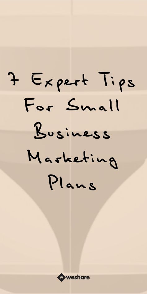 7 Expert Tips for Small Business Marketing Plans Small Business Marketing Creative, Small Business Marketing Plan, Sales Strategies, Marketing Plans, Marketing Plan Template, Startup Business Plan, Business Marketing Plan, Small Business Inspiration, Small Business Advice