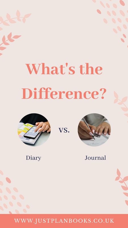 Journal Vs Diary, Keeping A Diary Ideas, How To Use A Diary Effectively, How To Start Diary, Personalized Journal Ideas, How To Keep A Diary, How To Start Writing A Diary, How To Start A Journal Diaries, How To Start A Diary