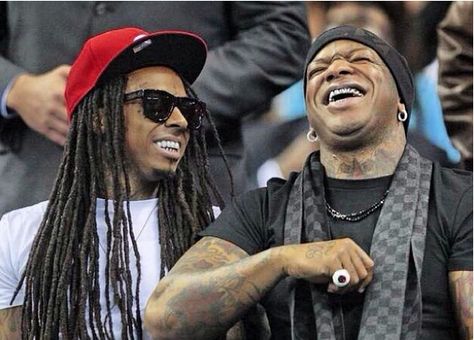 XXL Mobile - 13 Pictures Of Lil Wayne And Birdman When They Were Like Father & Son Rapper Lil Wayne, Cash Money Records, Young Money, Rap Beats, Rick Ross, 3d Studio, Father Son, Lil Wayne, The Breakfast Club