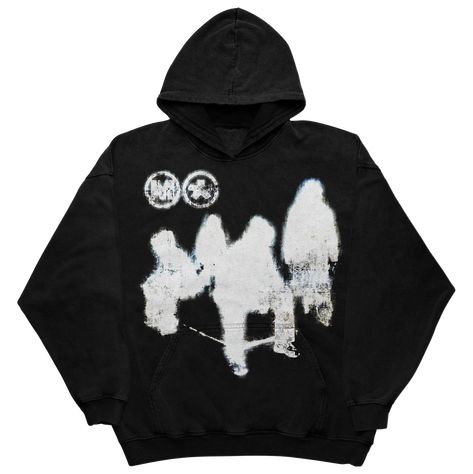 The Nightare Never Ends hoodie - WorksOfMadness Bleach Hoodie Designs Y2k, Hoodies Ideas Design, Tuff Outfits, Shake Sum, Chrome Hearts Hoodie, Retro Hoodies, Hoodie Png, Aesthetic Hoodies, Hoodies Black