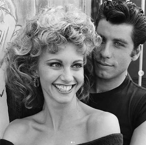 John Travolta Honors Olivia Newton-John's Birthday In Instagram Post Danny And Sandy, Grease Aesthetic, Grease John Travolta, Olivia Newton John Grease, Happy Birthday Olivia, Grease 1978, Lightning Photos, Grease Movie, Grease Is The Word