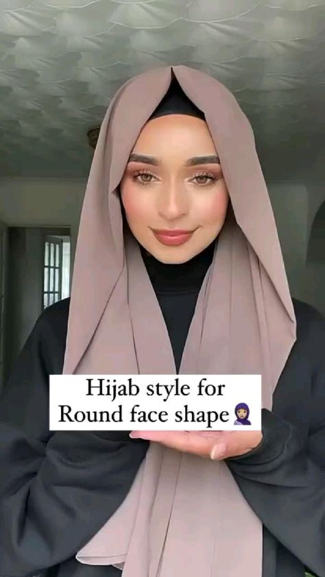 Hijabi Dp, Easy Hijab Style, Hijab Turban Style, How To Wear Hijab, Pashmina Hijab, Simple Hijab Tutorial, Estilo Hijab, Turban Hijab, Stile Hijab