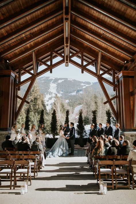 Winter Destination Wedding, Utah Winter Wedding, Harry Potter Winter Wedding, Mountain Wedding Winter, Nita Lake Lodge Wedding, Winter Lodge Wedding, Snow Weddings, Lodge Wedding Decor, Winter Cabin Wedding