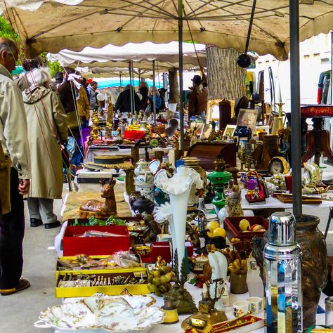 French Flea Market, Paris Markets, Paris Flea Markets, Paris France Travel, Paris Shopping, Antique Market, Vintage Market, Paris Travel, France Travel