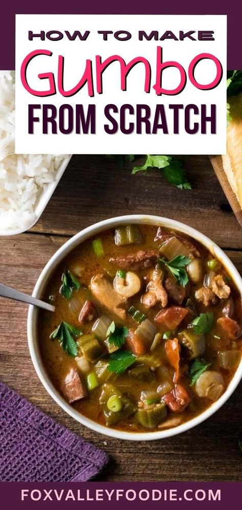 Gumbo Base Recipes, Gumbo Roux Easy, Gumbo File Powder Recipe, Tony Chachere Gumbo Recipe, How To Make Gumbo Louisiana, Beef Gumbo Recipe, Homemade Gumbo Recipe, Best Gumbo Recipe Authentic, Gumbo Vegetables