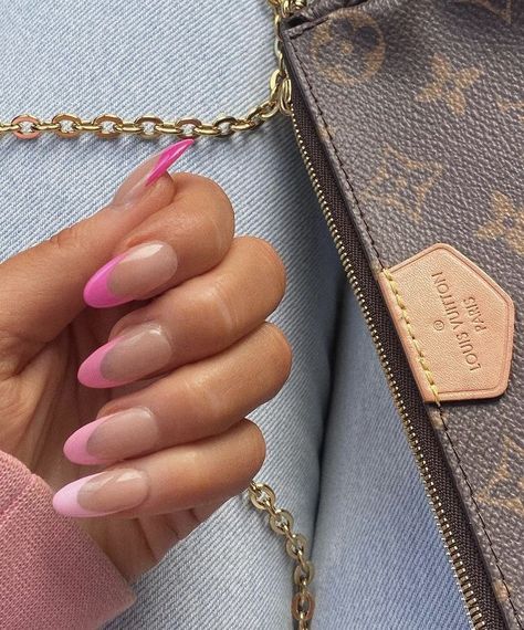 Nail Ideas Spring, Elena Abelli, Pink French Manicure, Spring Nail Designs, Minimal Nails, Pink French, Spring Nail, Neutral Nails, Oblivion