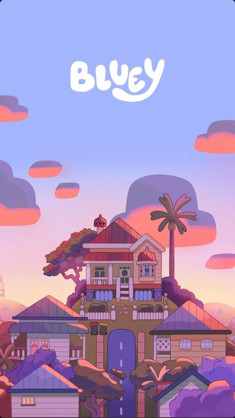 Bluey's House, Bluey Wallpaper, Bingo Funny, Watch Cartoons, Cartoon Wallpaper Iphone, Iphone Background Wallpaper, Cute Backgrounds, Cute Wallpaper Backgrounds, Cute Disney