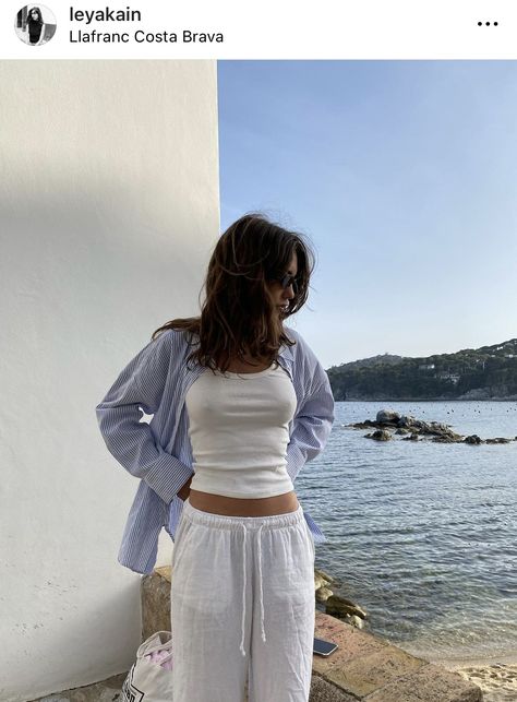 Summer Vacay Outfits, Sommer Strand Outfit, Cute Vacation Outfits, European Summer Outfits, Modest Summer Outfits, 여름 스타일, Europe Outfits, Vacay Outfits, Outfit Inspo Summer