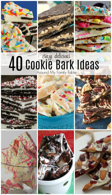 Chocolate Bark Gift Packaging, Bark Snack Ideas, Thanksgiving Bark Candy, Candy Bark Ideas, Best Christmas Bark Recipes, Chocolate Brittle Bark, Cookie Bark Recipes, Easy Chocolate Bark Recipes, Creative Candy Ideas