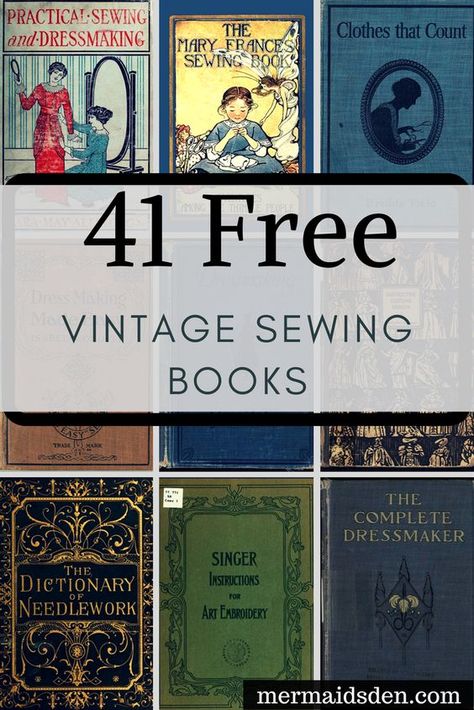 Vintage Sewing Books, Patron Vintage, Mode Retro, Sew Ins, Beginner Sewing Projects Easy, Techniques Couture, Sewing Book, Couture Vintage, Sewing Projects For Beginners