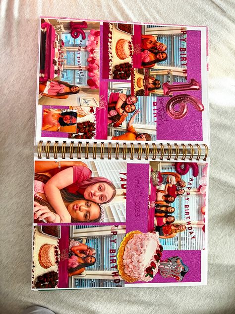 Freshman Year Memory Book, High School Scrapbook Ideas, Cool Scrapbook Ideas, Senior Scrapbook Ideas, 2023 Scrapbook, Senior Year Scrapbook, School Memories Scrapbook, Year Scrapbook, Birthday Scrapbook Pages