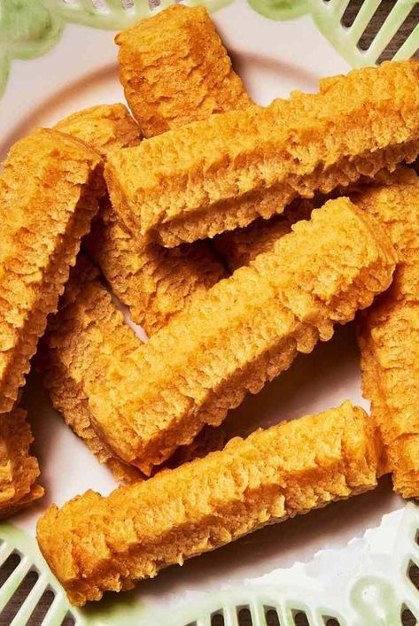 Crispy Cheese Straws, Paula Deen Cheese Straws, Spicy Cheese Straws Southern Living, Paula Dean Cheese Straws, Cheese Straws With Rice Krispies, Cheese Straws Recipe Southern Living, Best Cheese Straws Recipe, Southern Living Cheese Straws, Southern Cheese Straws Recipes