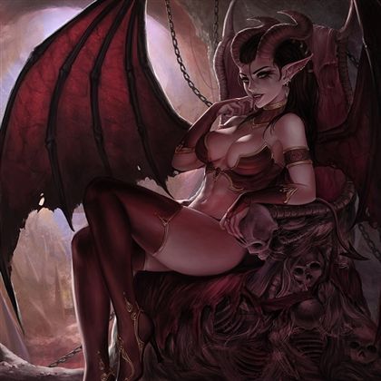 Succubus Succubus Art, Succubus Cosplay, Zed League Of Legends, Female Demons, Fantasy Demon, Gothic Fantasy Art, Demon Art, Dungeons And Dragons Characters, Dnd Art