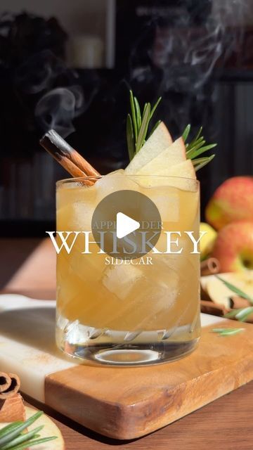 Nikki Sips 🤘🏻🍸 on Instagram: "Whiskey & apple cider are two peas in a pod.  But put ‘em in this sidecar and it is DELISH.  Seriously, I think this is my new fave fall cocktail. 

Comment ‘recipe’ below to have it sent straight to your messages!

_____

#whiskey #sidecar #whiskeycocktail #apple #fallcocktails #falldrinks #thanksgiving" Whiskey Apple Cider, Thanksgiving Cocktail, Thanksgiving Salad, Fall Instagram, Fall Cocktail, Two Peas In A Pod, Thanksgiving Cocktails, Thanksgiving 2024, Peas In A Pod