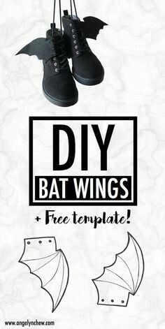 DIY bat wings for shoes. Small detail I love! Cosplay Diys, Ciel Phantomhive Cosplay, Deku Cosplay, Tokyo Ghoul Cosplay, Instruções Origami, Karakter Disney, Cosplay Diy, Halloween Quotes, Diy Shoes