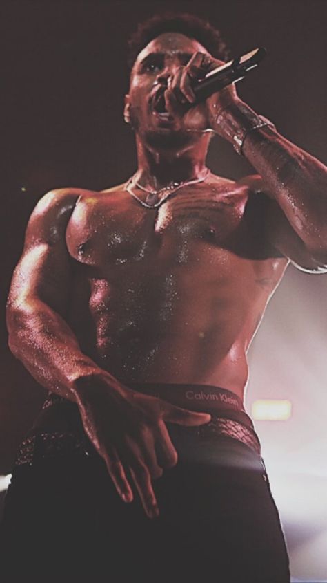 #treysongz hot ❤💧 Trey Songz Shirtless, Bowflex Workout, Trey Songs, Recipes With Rotisserie Chicken, Michael Ealy, Aubrey Drake, Trey Songz, Cute Black Guys, Instyle Magazine