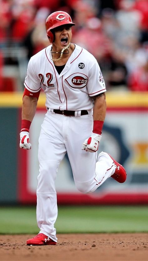 Derek Dietrich, Opening Day 2019 by Sam Greene/The Enquirer Baseball Wallpapers, Baseball Images, Leg Machine Workout, Downtown Cincinnati, Cincinnati Reds Baseball, Baseball Park, Fitness Pal, Reds Baseball, Smart Women