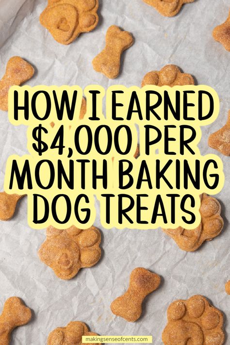 Dog Treats Long Shelf Life, Things To Make For Dogs To Sell, Make Your Own Dog Treats, Dog Treats Homemade To Sell, Brewers Yeast Dog Treats, Cute Homemade Dog Treats, Making Dog Treats Homemade, Selling Dog Treats Business, Dog Treats Business Ideas