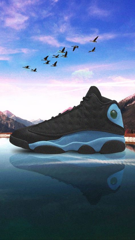 The Air Jordan 13 returns in the 'Black and University Blue' colorway this Friday, 12/23. Shop now: https://feature.com/products/air-jordan-13-retro-black-university-blue-white Jordan 13 University Blue, Blurred Lights, Jordan 13 Retro, Jordan 13, University Blue, Air Jordan, Lightroom, Air Jordans, Blue Black