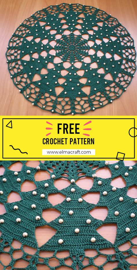 Crochet Patterns Doily Free, Christmas Tree Doily Crochet Pattern, Crochet Christmas Tablecloth, Christmas Crochet Tablecloth, Christmas Mandala Crochet, Free Crochet Christmas Doily Patterns, Crochet Christmas Doilies, Christmas Crochet Doily Patterns Free, Christmas Doilies Patterns Free