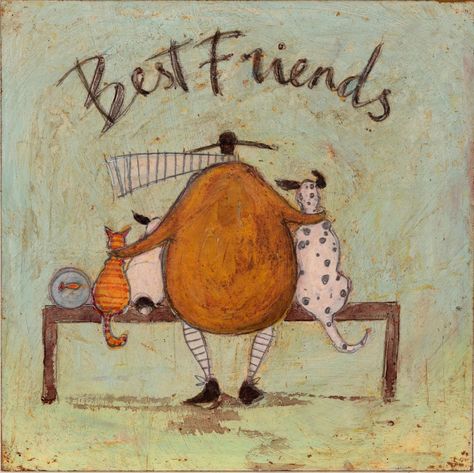 Sam Toft Art, Hope Floats, Afrikaanse Kunst, Quirky Art, Sgraffito, Naive Art, British Artist, Antique Finish, Whimsical Art