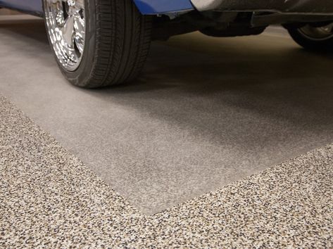 See how G-Floor® Roll Out Garage Flooring Mats and RaceDay® Peel and Stick Vinyl Tiles stack up against other top garage floor covering options for ease of installation, durability and so much more. Garage Floor Ideas Cheap, Vinyl Garage Flooring, Garage Flooring Options, Garage Floor Mat, Garage Boden, Carport Sheds, Drain Tile, Garage Floor Tiles, Garage Flooring