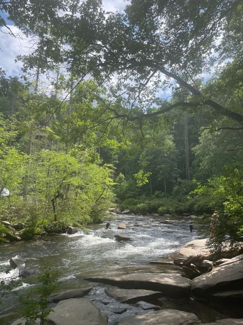 Swimming in the river 💫 River Aesthetic Summer, Rafting Captions, Rafting Jamaica, Jamaica Outfit, River Aesthetic, River Summer, Blood In The Water, Ruth B, Cowboy Carter