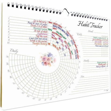 PRICES MAY VARY. FOR A BETTER LIFE: It is no secret that you must develop good habits and get rid of bad ones to become better version of you. Hadigu Habit Tracker is the ultimate helpful tool to do so. Beat the procrastination. Don't break the chain. STAY ACCOUNTABLE AND TRACK ANYTHING: Tracking yourself and being accountable is the key. Tracking your habits is not the only function of this calendar. You may also track your day to day tasks. You can use it as a reminder as well. BE CREATIVE: Wh Habit Tracker Calendar, Habits Planner, Habit Tracker Journal, Journal Habit Tracker, Monthly Budget Planning, Tracker Bullet Journal, Printable Habit Tracker, Don't Disturb Sign, Habit Tracker Bullet Journal